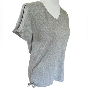 IVANKA TRUMP Small Heather Grey short sleeve tee